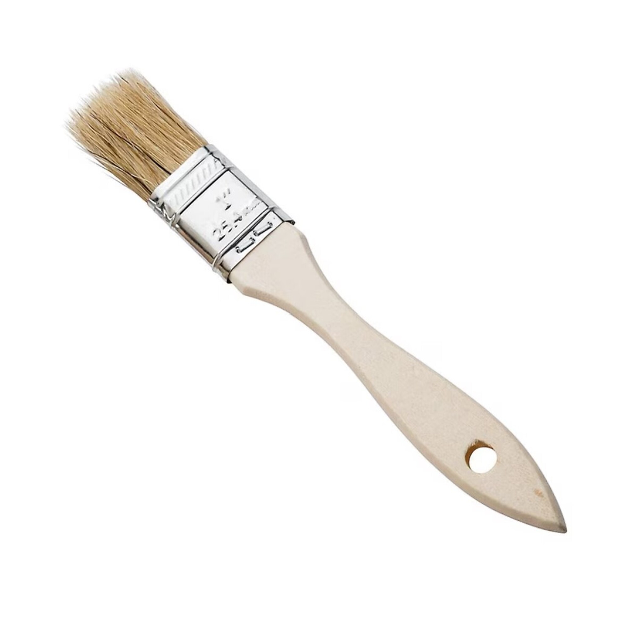 Starlee Imports, 1in. White Wood Handle Chip Brush 36 pk, Included (qty.) 36 Width 1 in, Model# STA16021